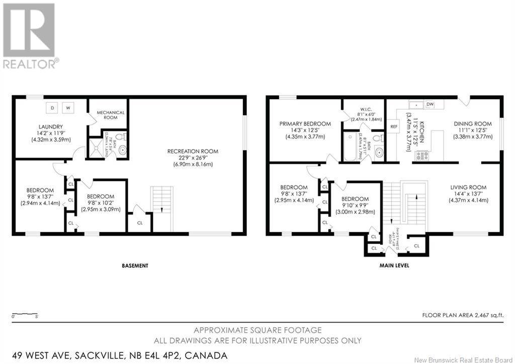 Sackville, NB E4L4P2,49 West Avenue