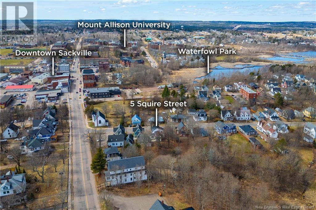 Sackville, NB E4L4K8,5 Squire Street