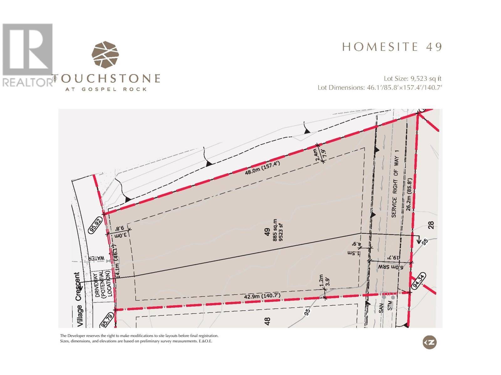 Gibsons, BC V0N1V8,Lot 49 TOUCHSTONE AT GOSPEL ROCK