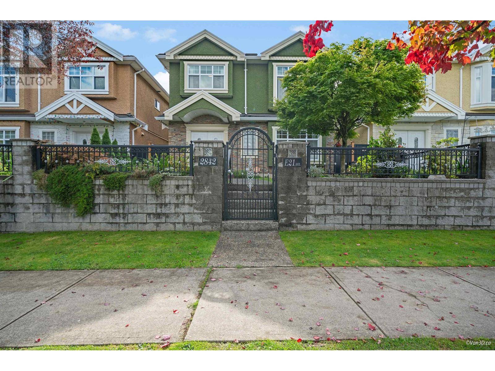 Vancouver, BC V5M2W4,2842 E 21ST AVENUE