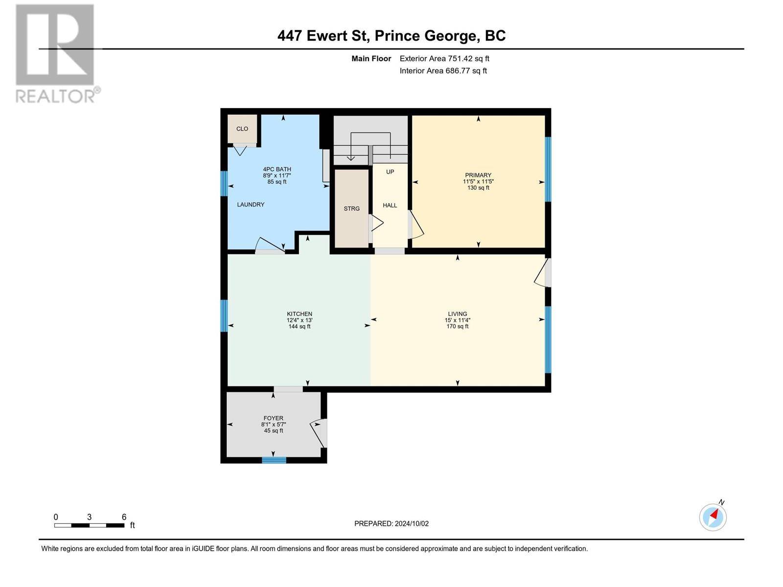 Prince George, BC V2M2N5,447 EWERT STREET