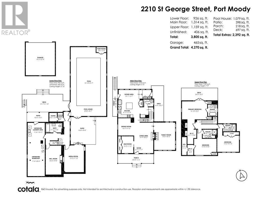 Port Moody, BC V3H2G2,2210 ST. GEORGE STREET