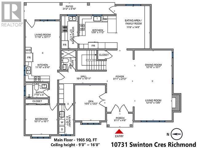 Richmond, BC V7A3T2,10731 SWINTON CRESCENT