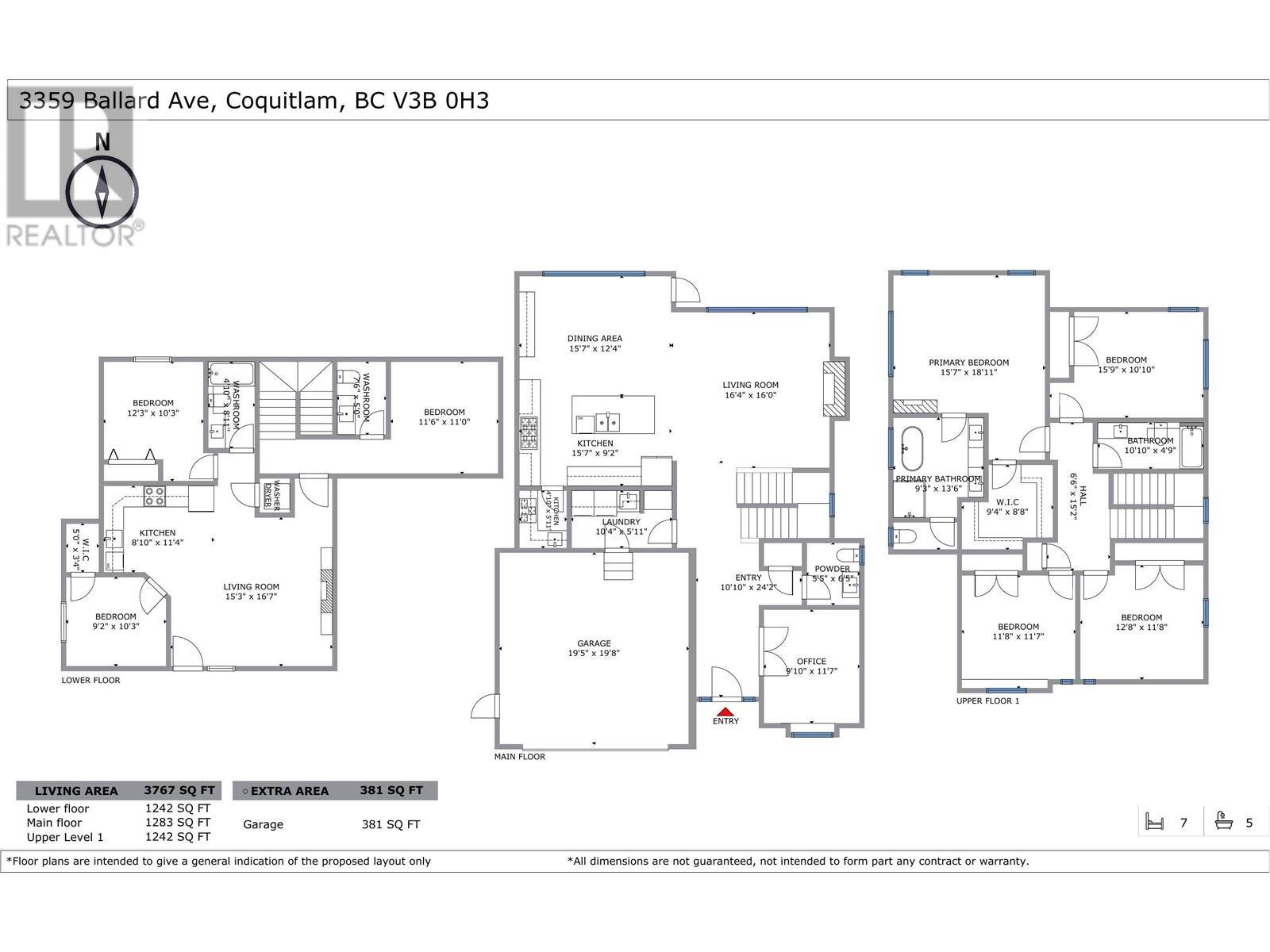 Coquitlam, BC V3B0H3,3359 BALLARD AVENUE
