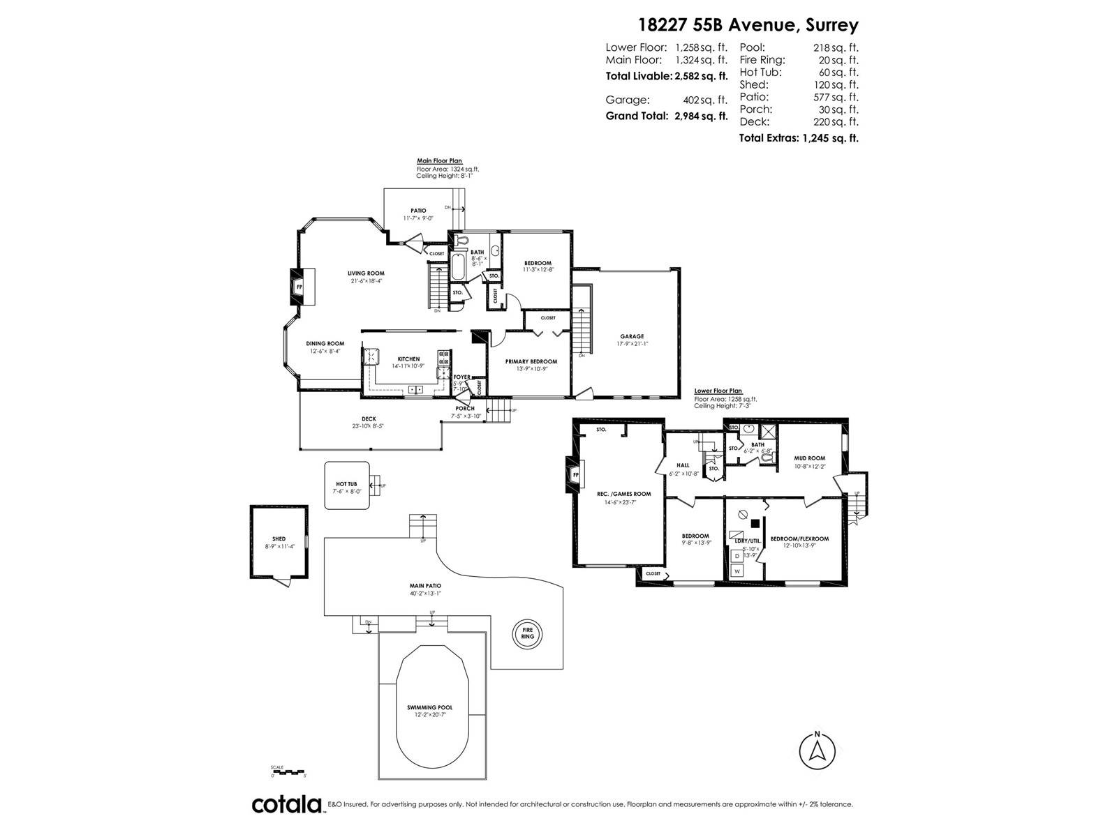 Surrey, BC V3S7Z2,18227 55B AVENUE