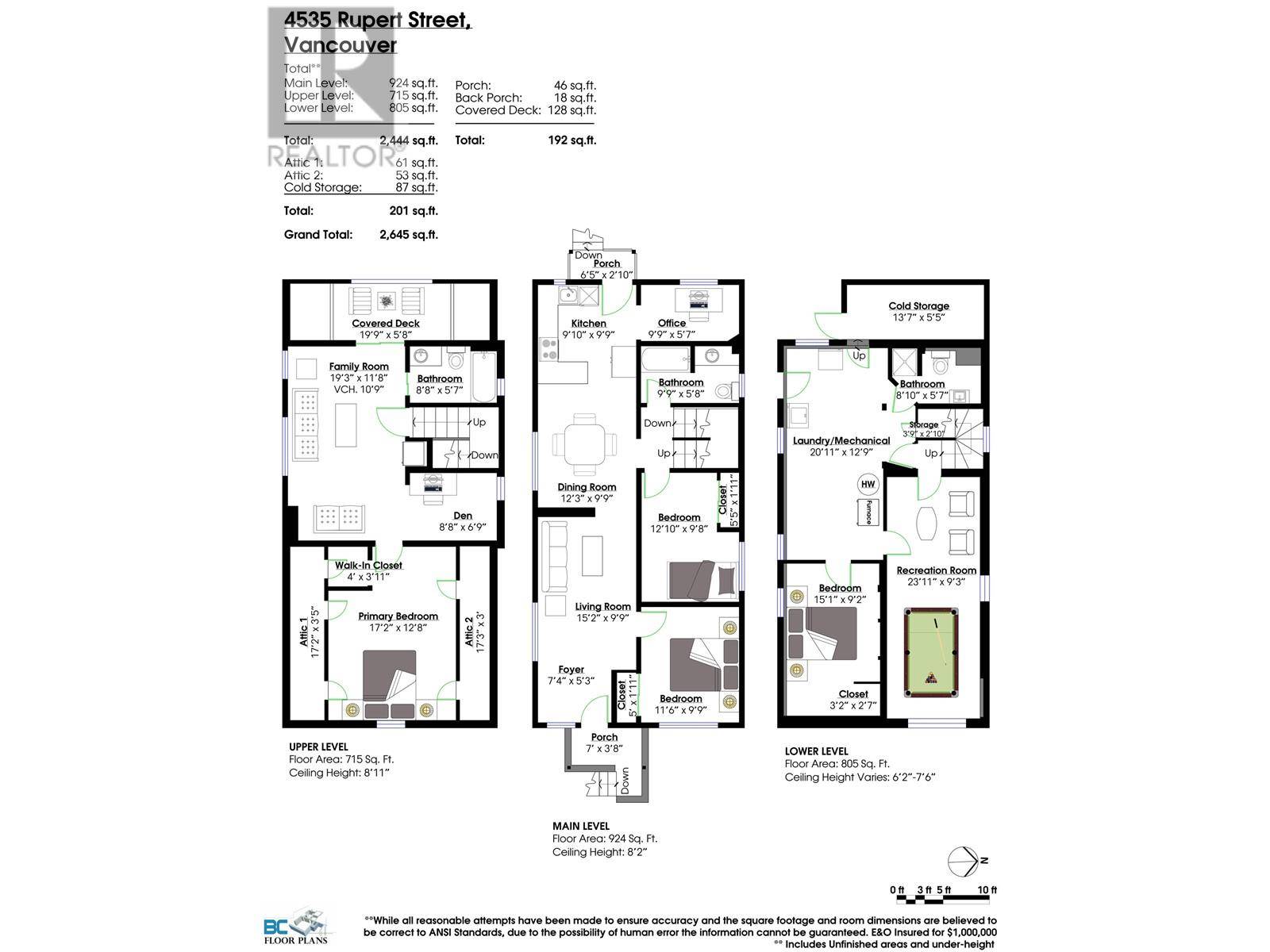 Vancouver, BC V5R2J4,4535 RUPERT STREET