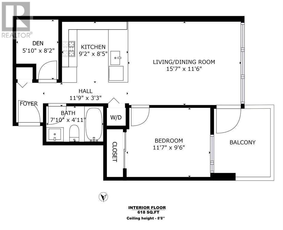 Burnaby, BC V5H0E8,6588 NELSON AVE #2707