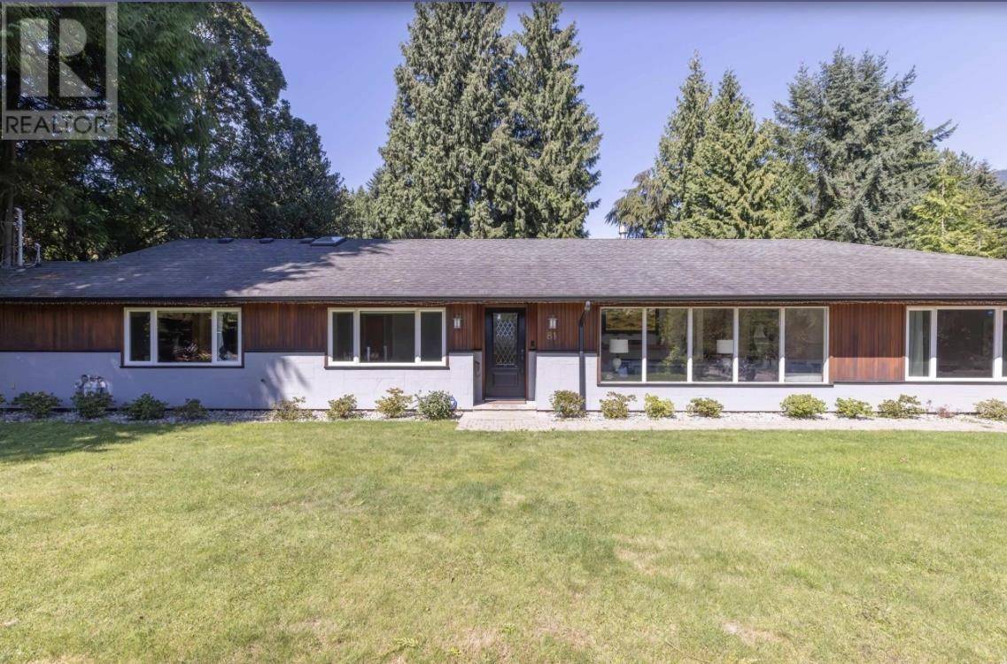 West Vancouver, BC V7S1B3,81 MORVEN DRIVE
