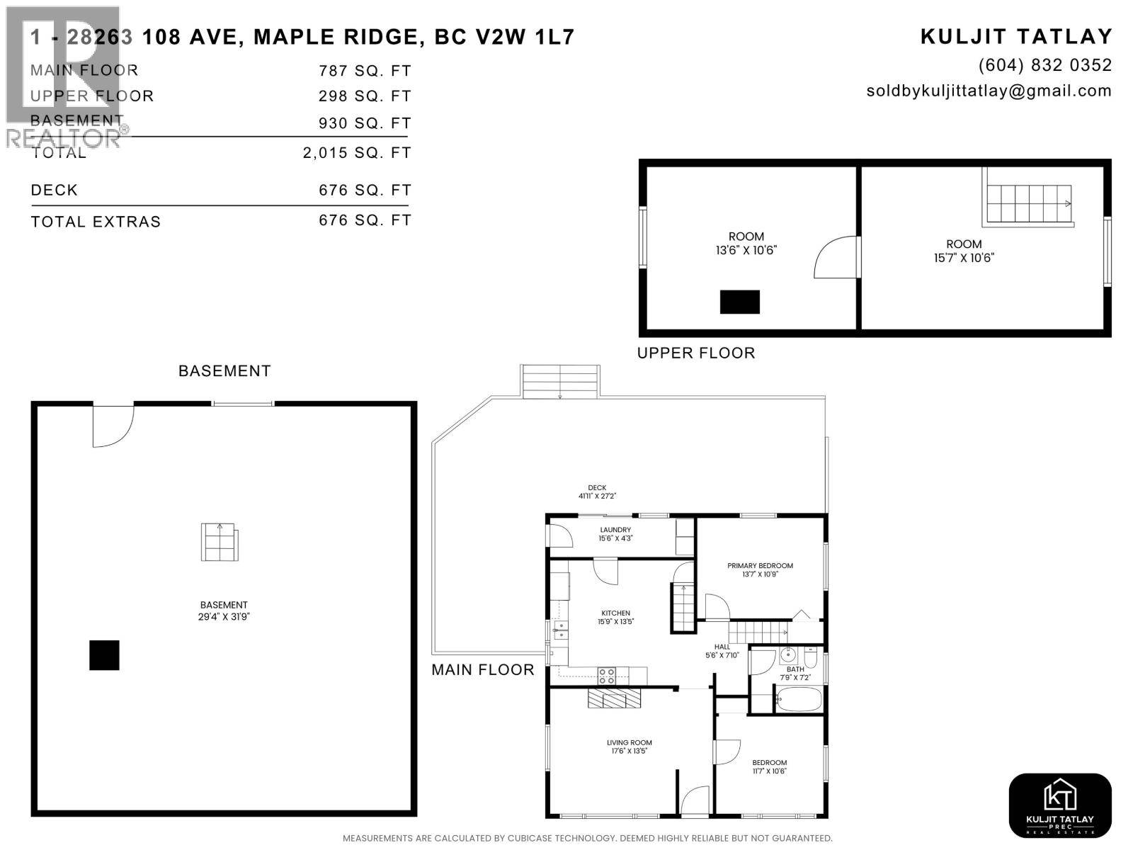 Maple Ridge, BC V2W1T5,28263 108 AVENUE