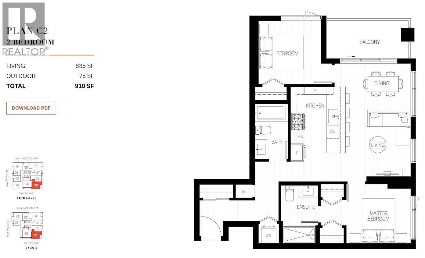 Burnaby, BC V5H0L3,6468 WILLINGDON AVENUE #909