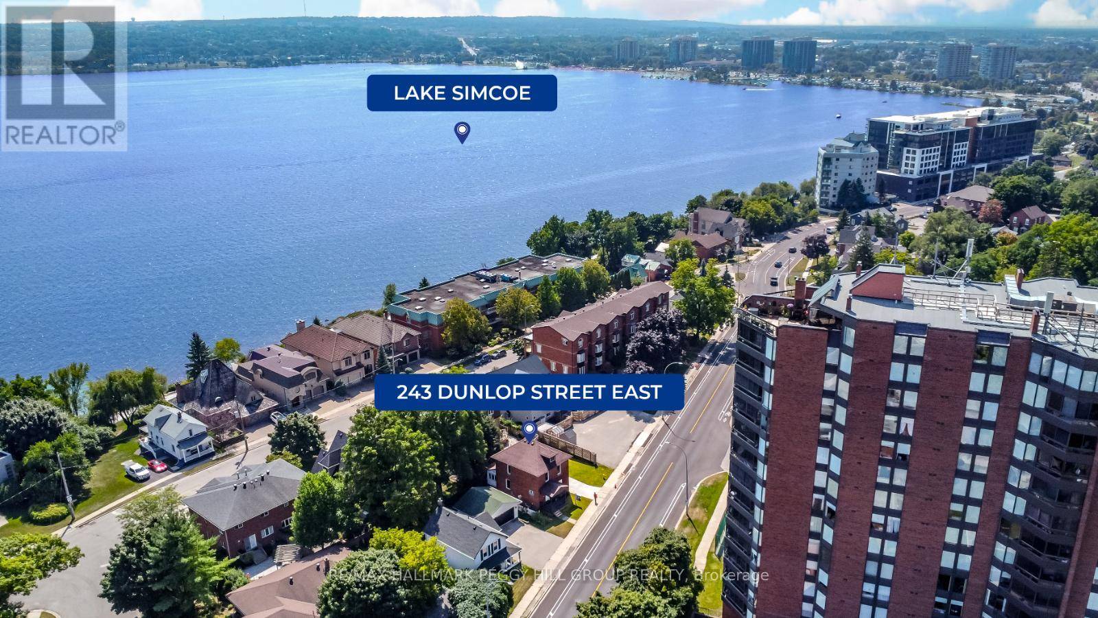 Barrie (north Shore), ON L4M1B6,243 DUNLOP STREET E