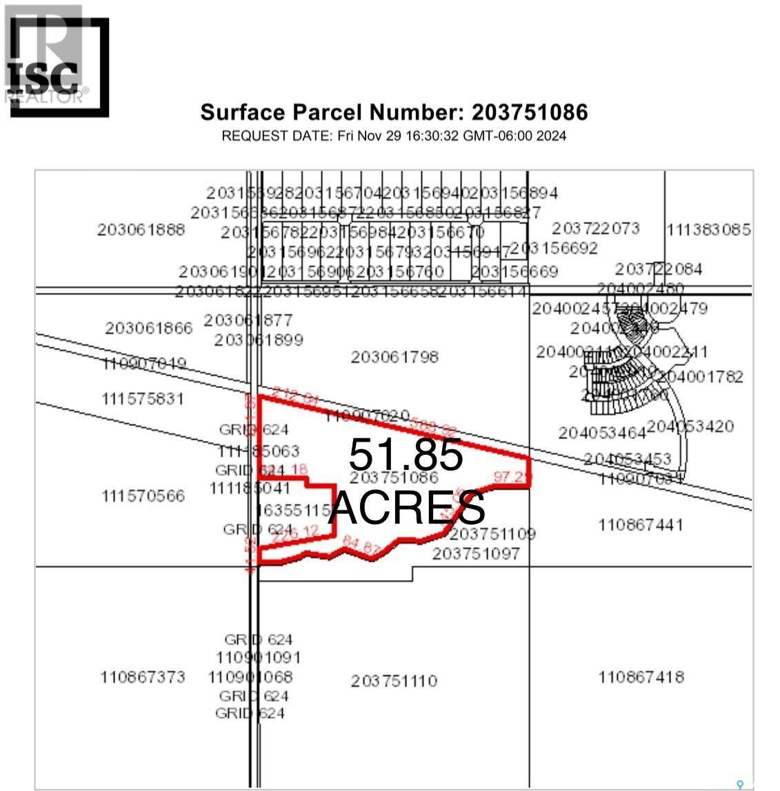 White City, SK S4L0B8,Emerald Park 51.85 Acres