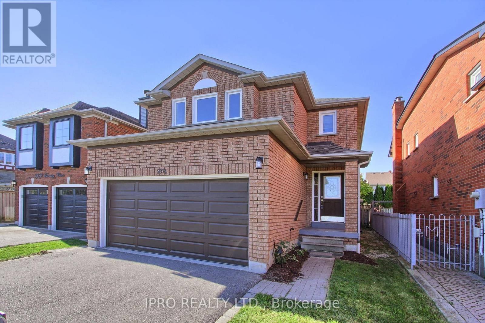 Mississauga (central Erin Mills), ON L5M5L7,5874 CHORLEY PLACE