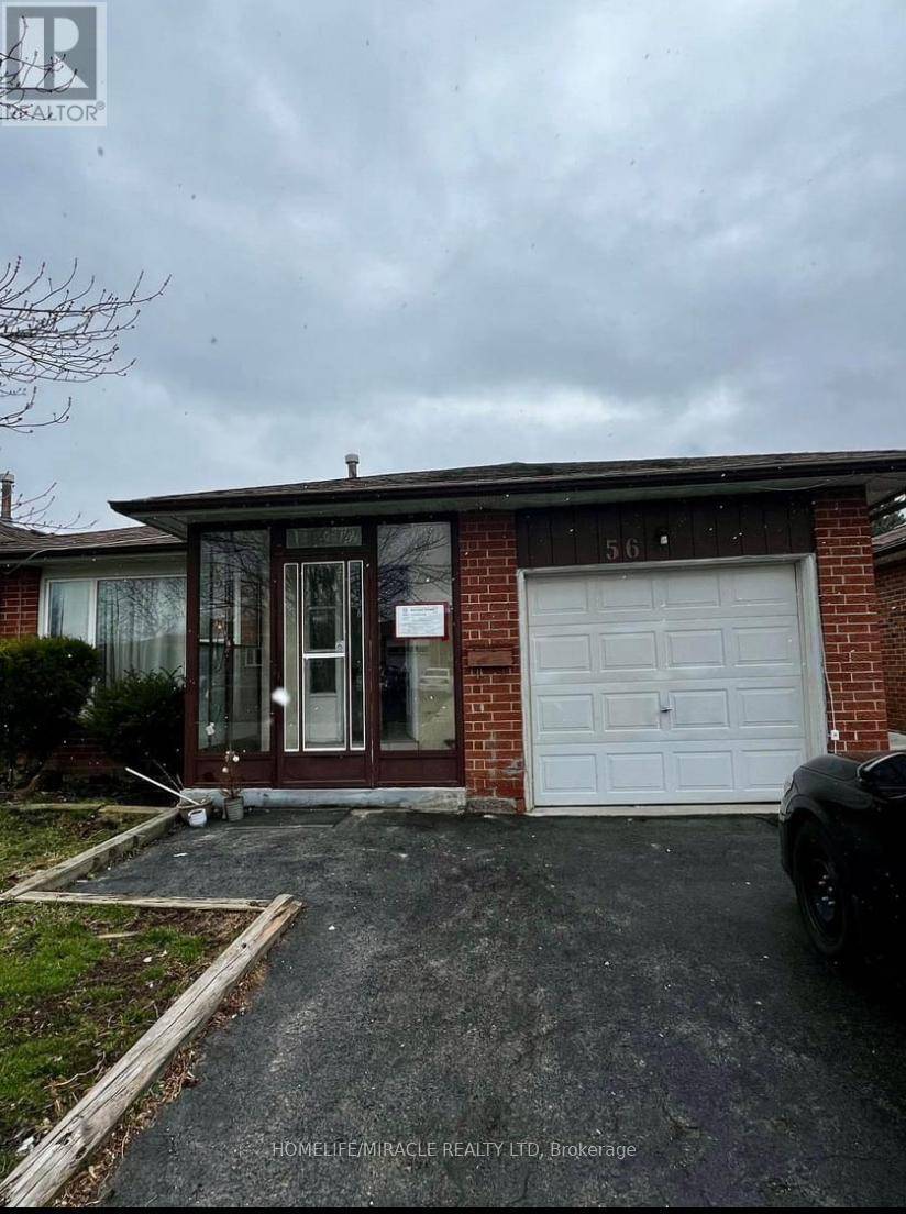 Brampton (central Park), ON L6S3E7,56 MONTJOY CRESCENT