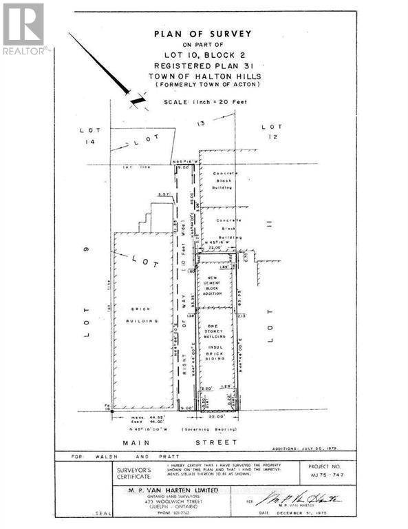 Halton Hills (acton), ON L7J1G8,5 MAIN STREET N