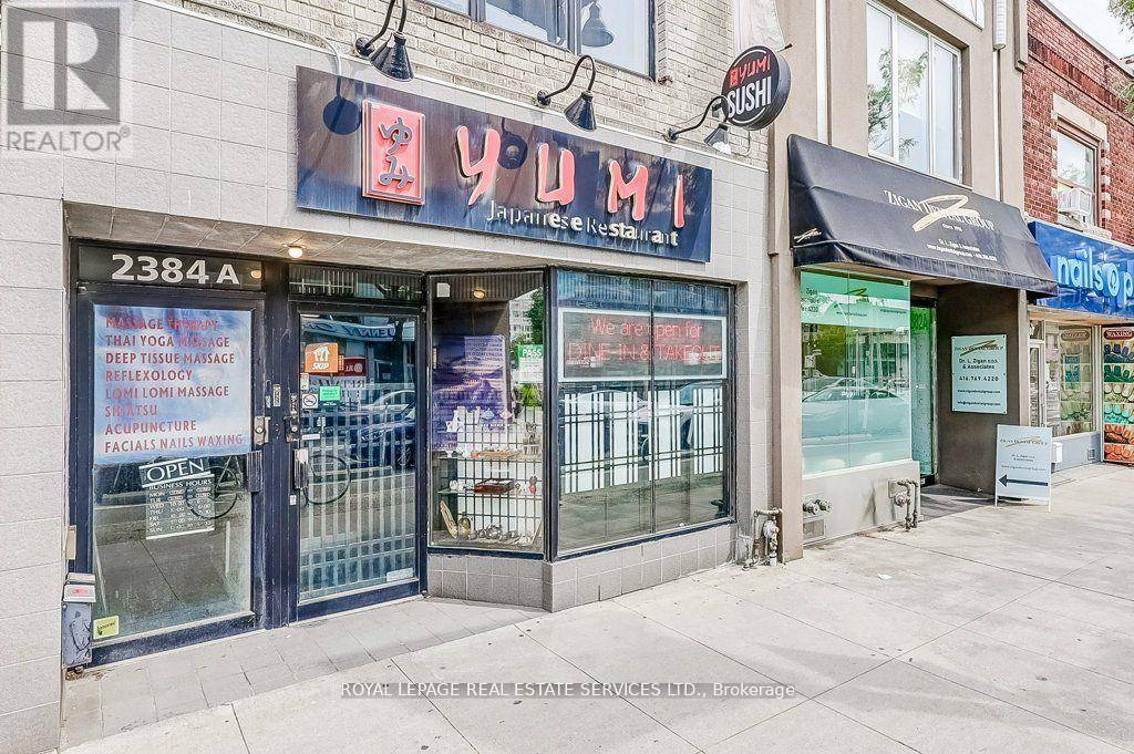 Toronto (runnymede-bloor West Village), ON M6S1P5,2384 BLOOR STREET W