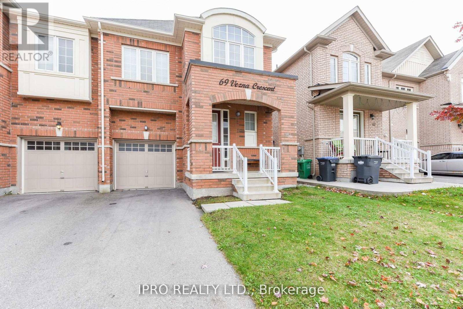 Brampton (credit Valley), ON L6Z5K4,69 VEZNA CRESCENT