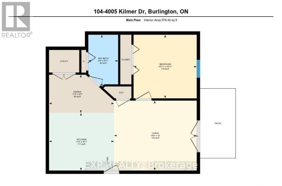 Burlington (tansley), ON L7M4M2,4005 Kilmer DR #104