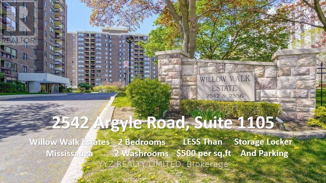 Mississauga (cooksville), ON L5B2H5,2542 Argyle RD #1105