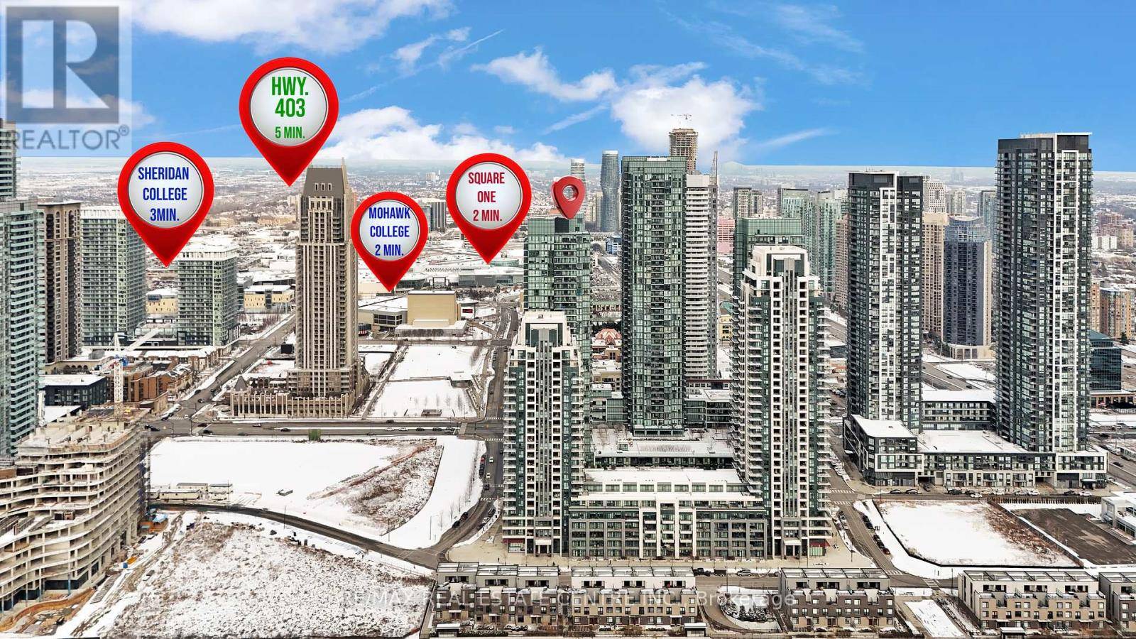 Mississauga (city Centre), ON L5B0G2,4099 Brickstone Mews #1902
