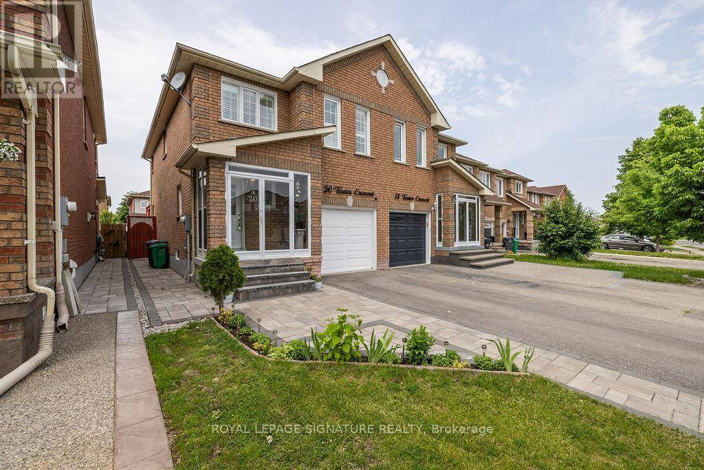 Brampton (brampton West), ON L6X4P8,20 TESSLER CRESCENT