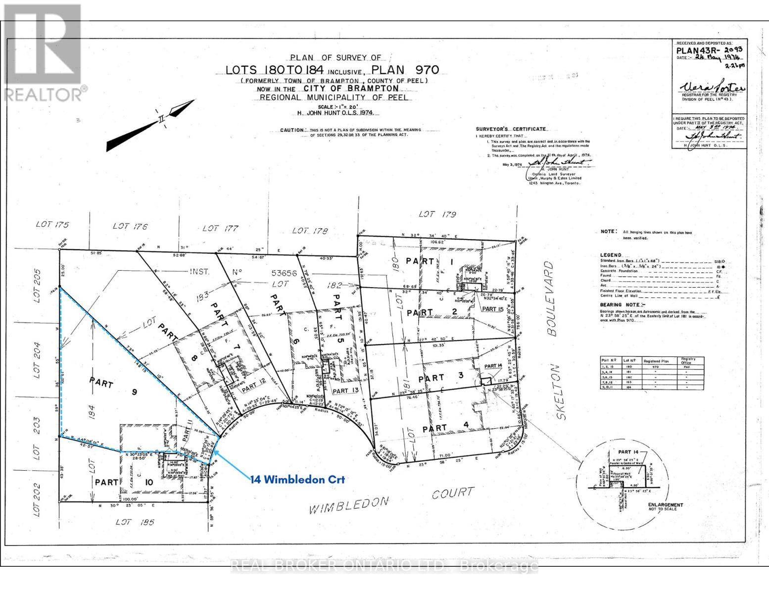 Brampton (brampton North), ON L6V2S4,14 WIMBLEDON COURT