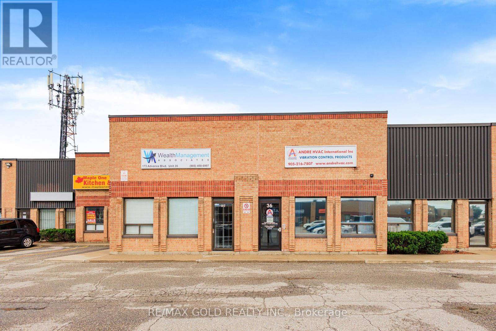 Brampton (steeles Industrial), ON L6T4Z7,173 Advance BLVD #36