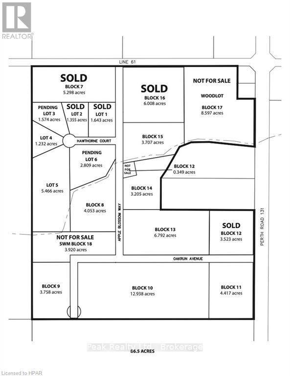 Perth East (45 - Mornington Twp), ON N0K1M0,LOT 4 HAWTHORNE COURT