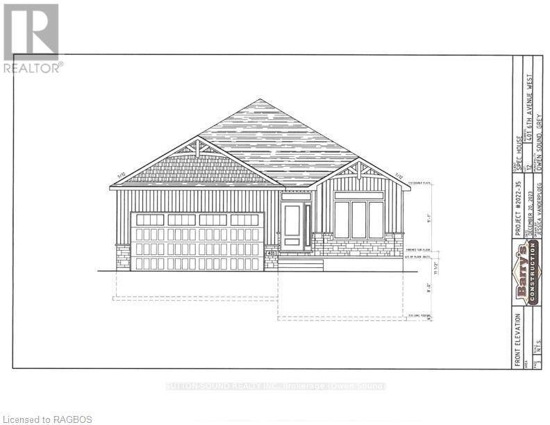 Owen Sound, ON N4K6K7,401 6TH AVENUE W