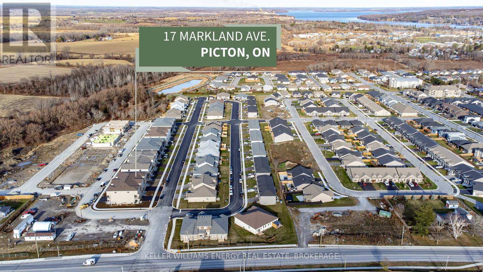 Prince Edward County (picton), ON K0K2T0,17 MARKLAND AVENUE