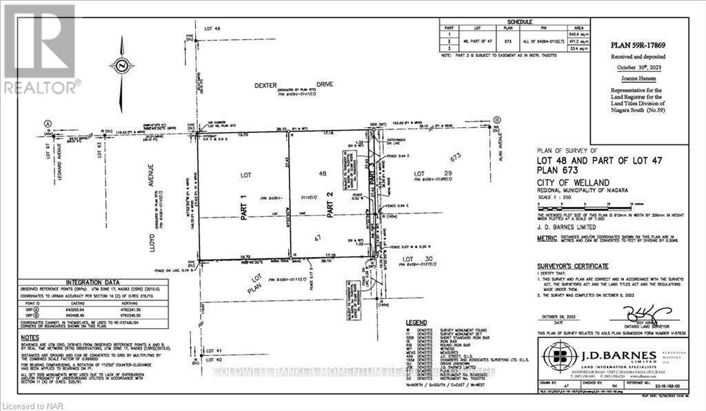 Welland (769 - Prince Charles), ON L3C2Y8,23 & 29 DEXTER DRIVE