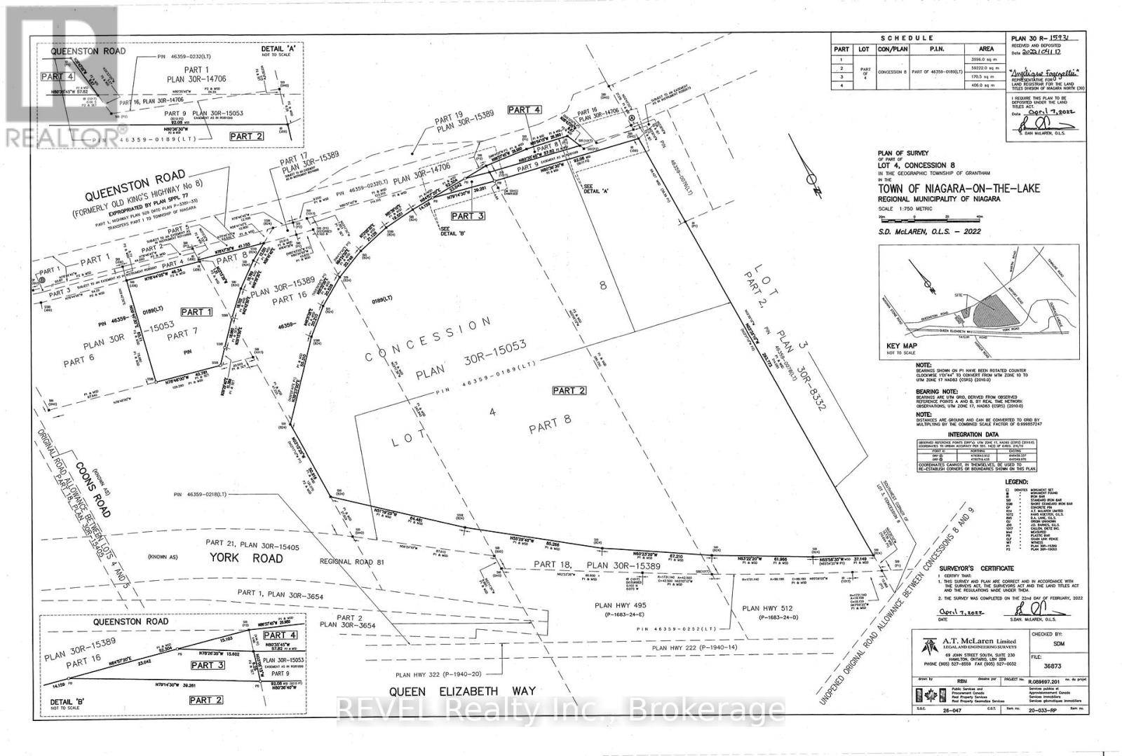 Niagara-on-the-lake (104 - Rural), ON L0S1J0,PT LT 4 QUEENSTON ROAD