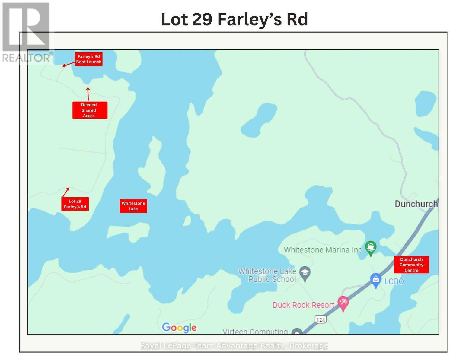Whitestone (dunchurch), ON P0A1G0,LOT 29 FARLEYS ROAD