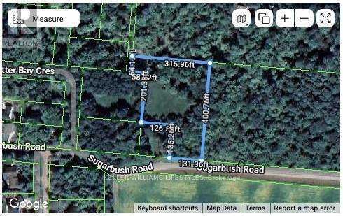Bluewater (stanley), ON N0M1G0,V/L(2AC) SUGARBUSH PIN 412070207 ROAD