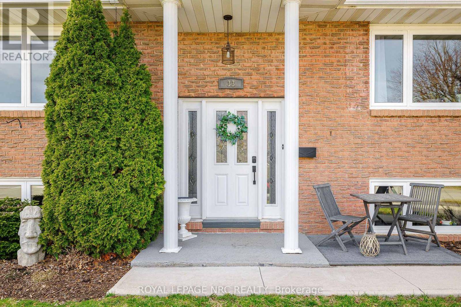 Welland (n. Welland), ON L3C1X2,33 IDYLWOOD ROAD