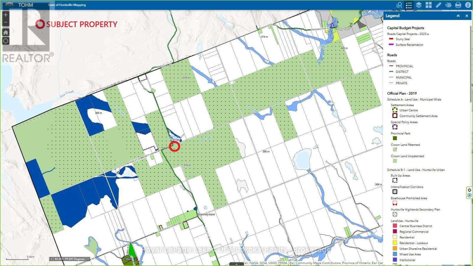 Huntsville (stisted), ON P0B1M0,2551 YEARLEY ROAD