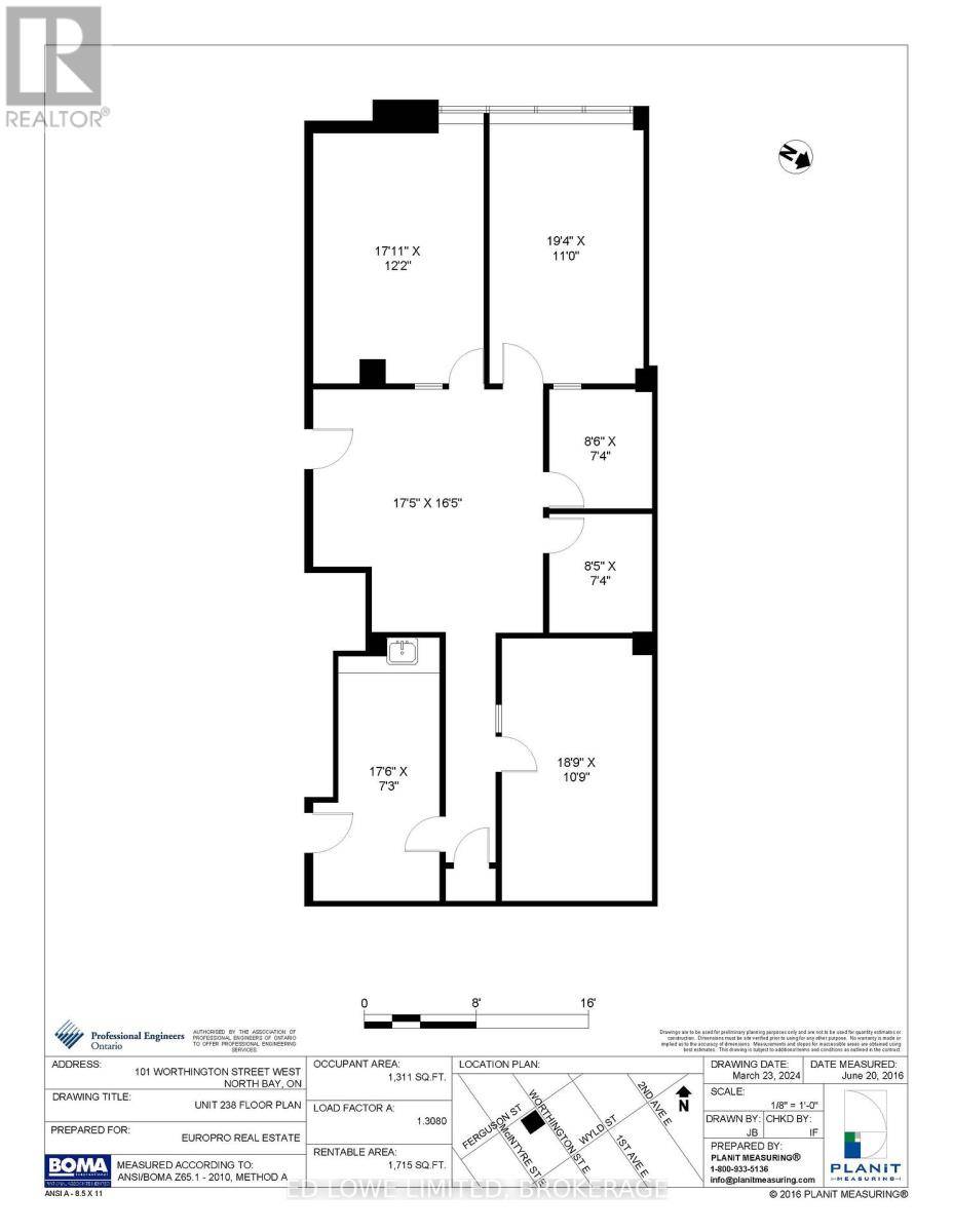 North Bay (central), ON P1B1G5,101 Worthington ST East #238
