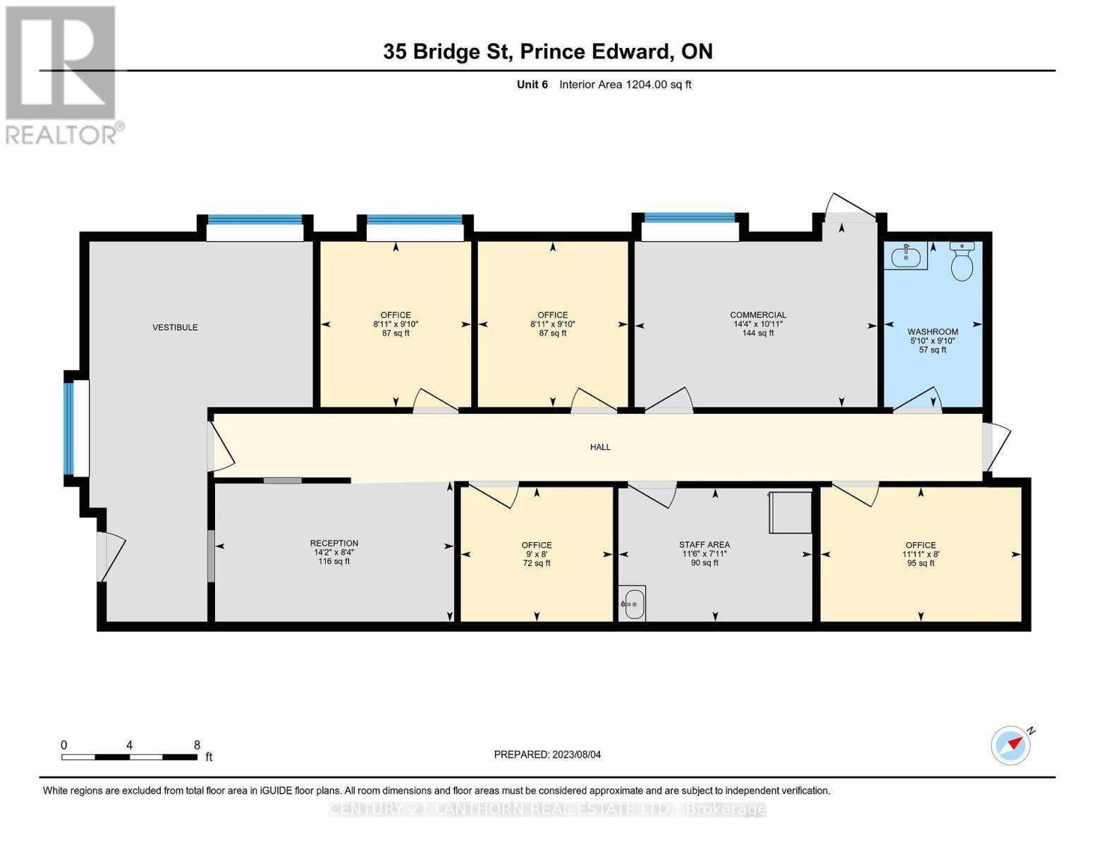 Prince Edward County (picton), ON K0K2T0,6 - 35 Bridge ST #Suite 6