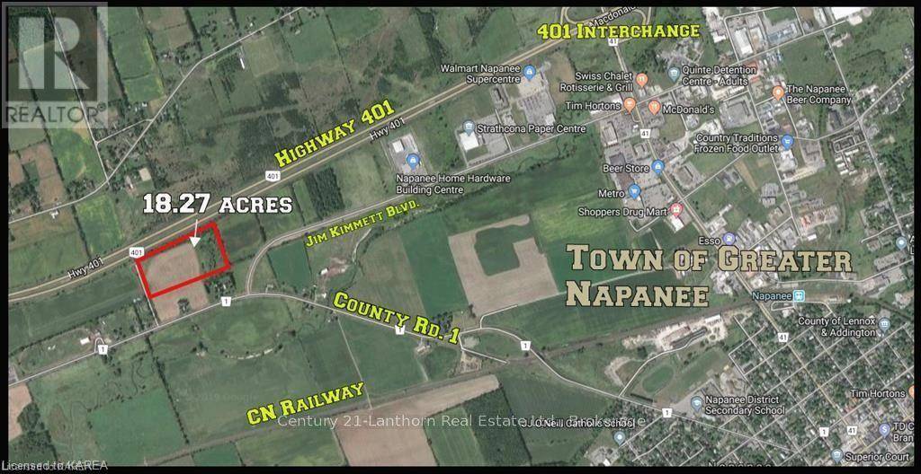 Greater Napanee, ON K7R3L1,PT LT16 JIM KIMMETT BOULEVARD