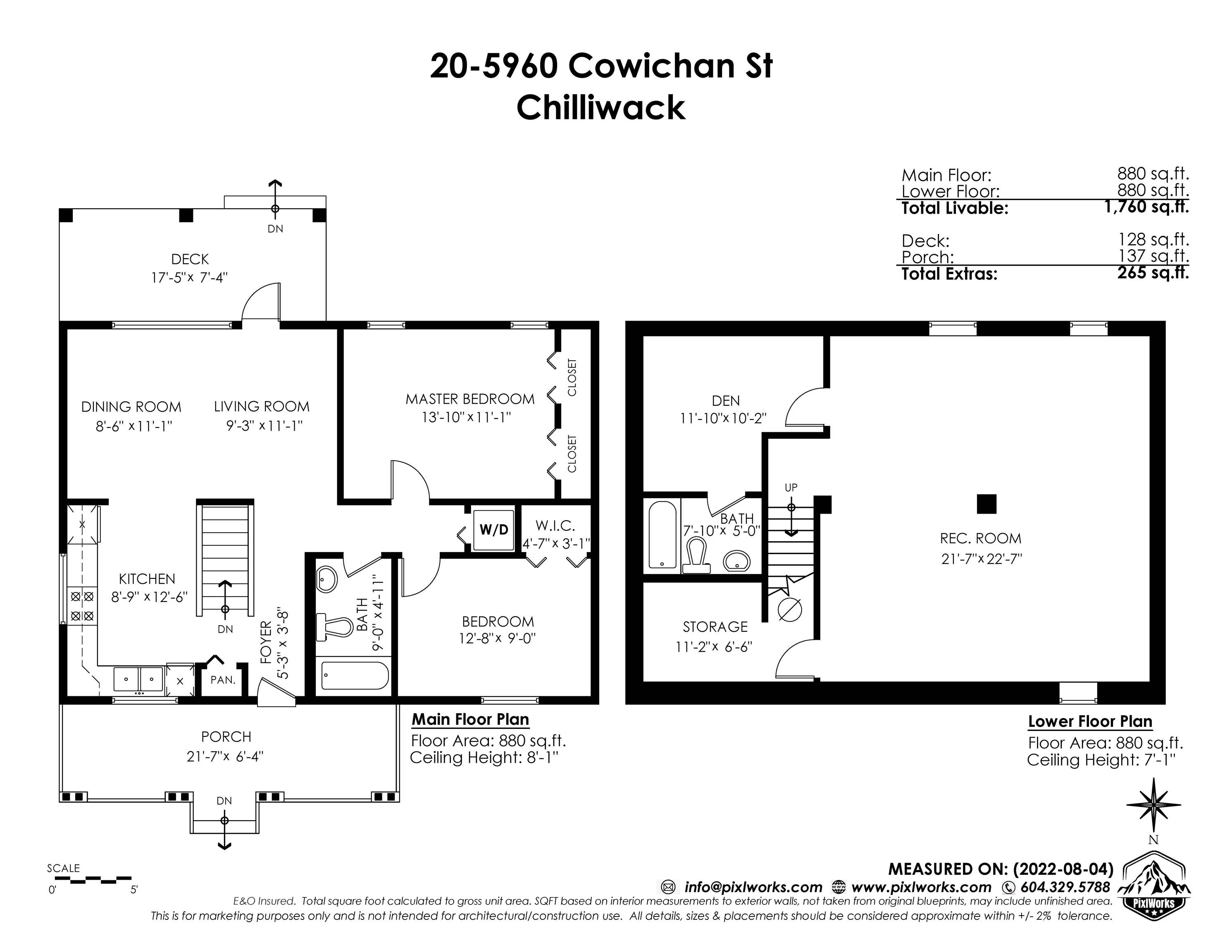 Chilliwack, BC V2R 0L6,5960 COWICHAN ST #20