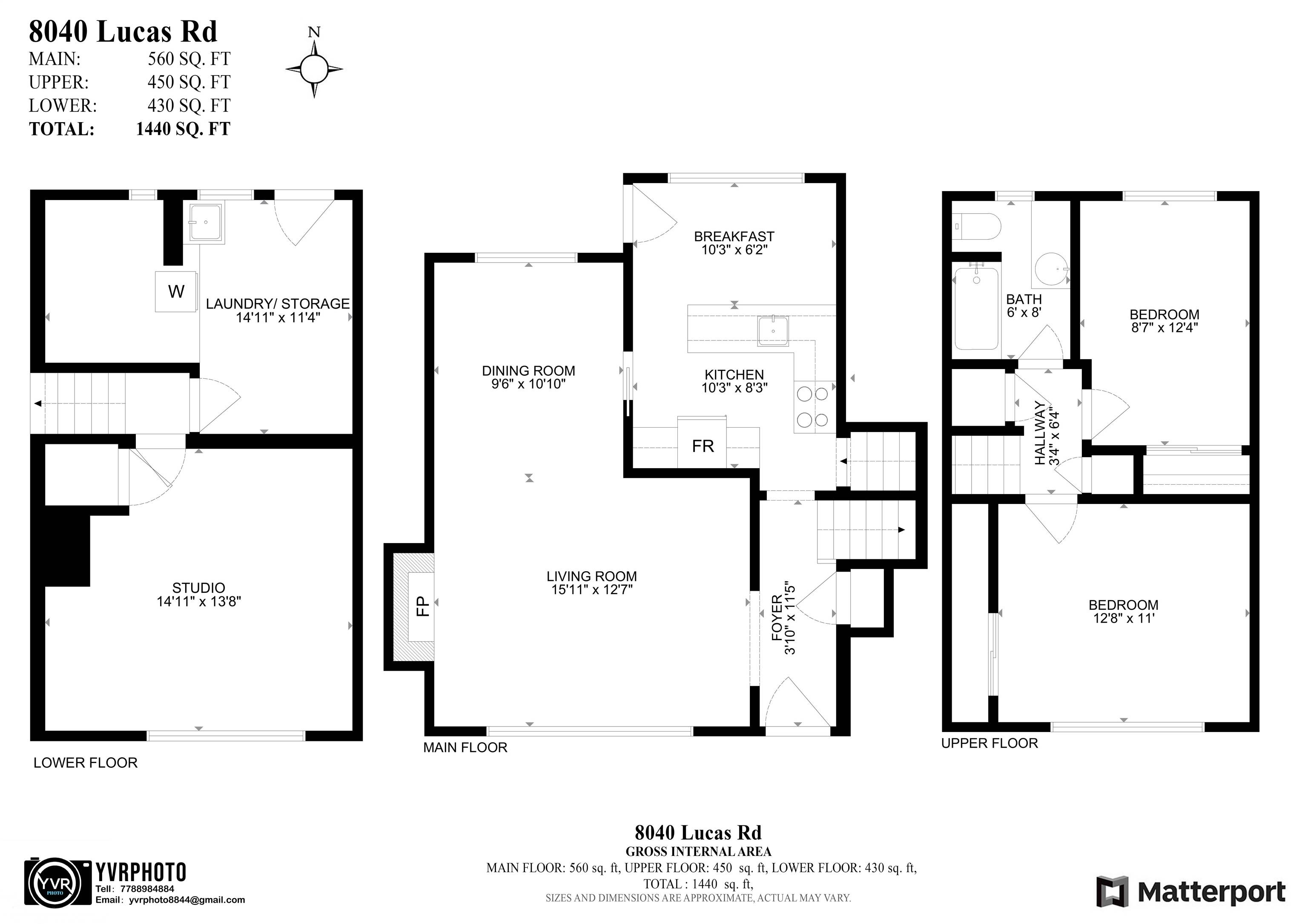 Richmond, BC V6Y 1G3,8020 LUCAS RD