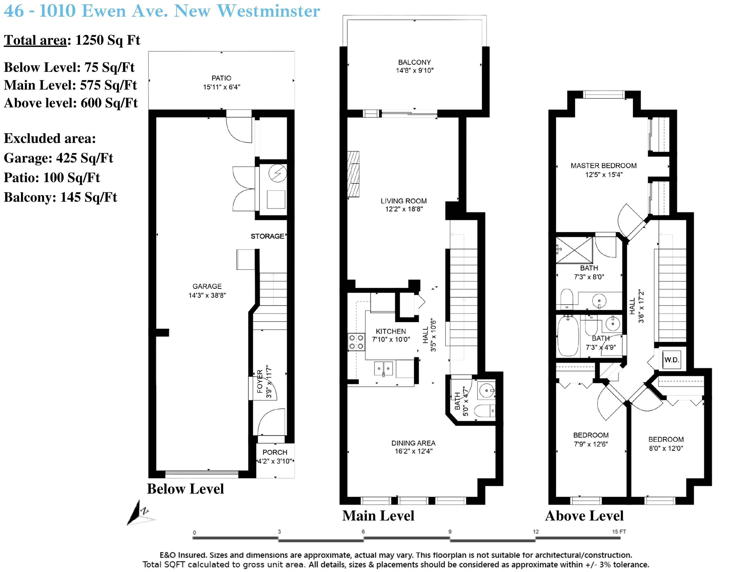 New Westminster, BC V3M 5C9,1010 EWEN AVE #46