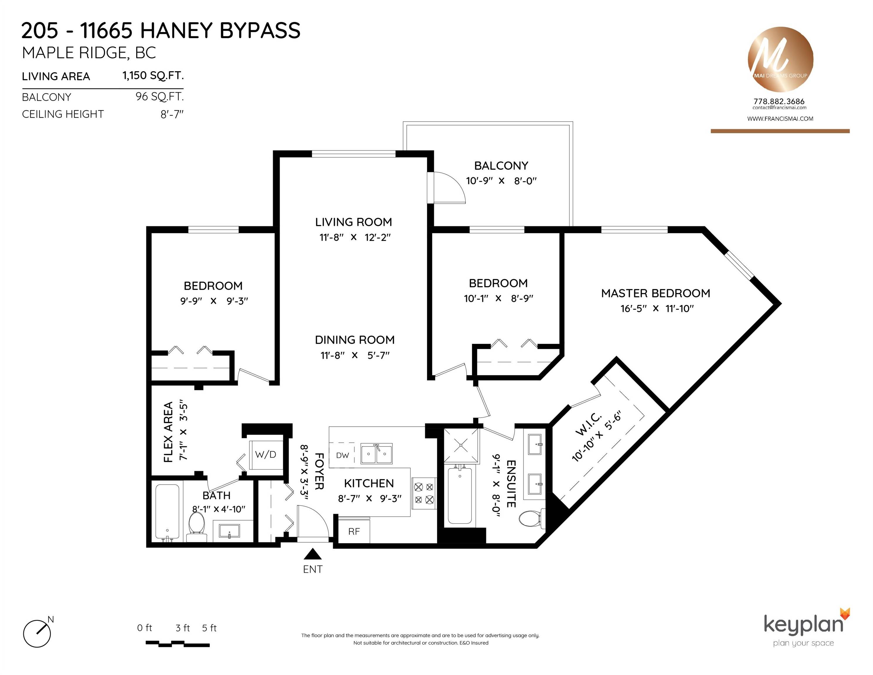 Maple Ridge, BC V2X 8W9,11665 HANEY BYP #205