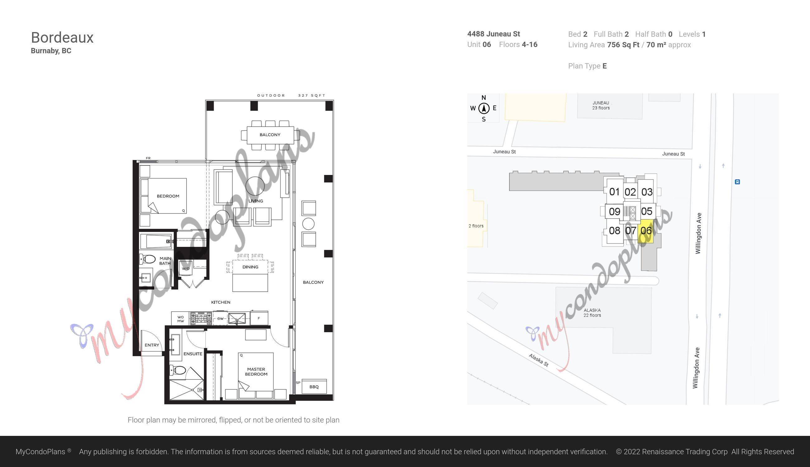 Burnaby, BC V5C 0M4,4488 JUNEAU ST #1306