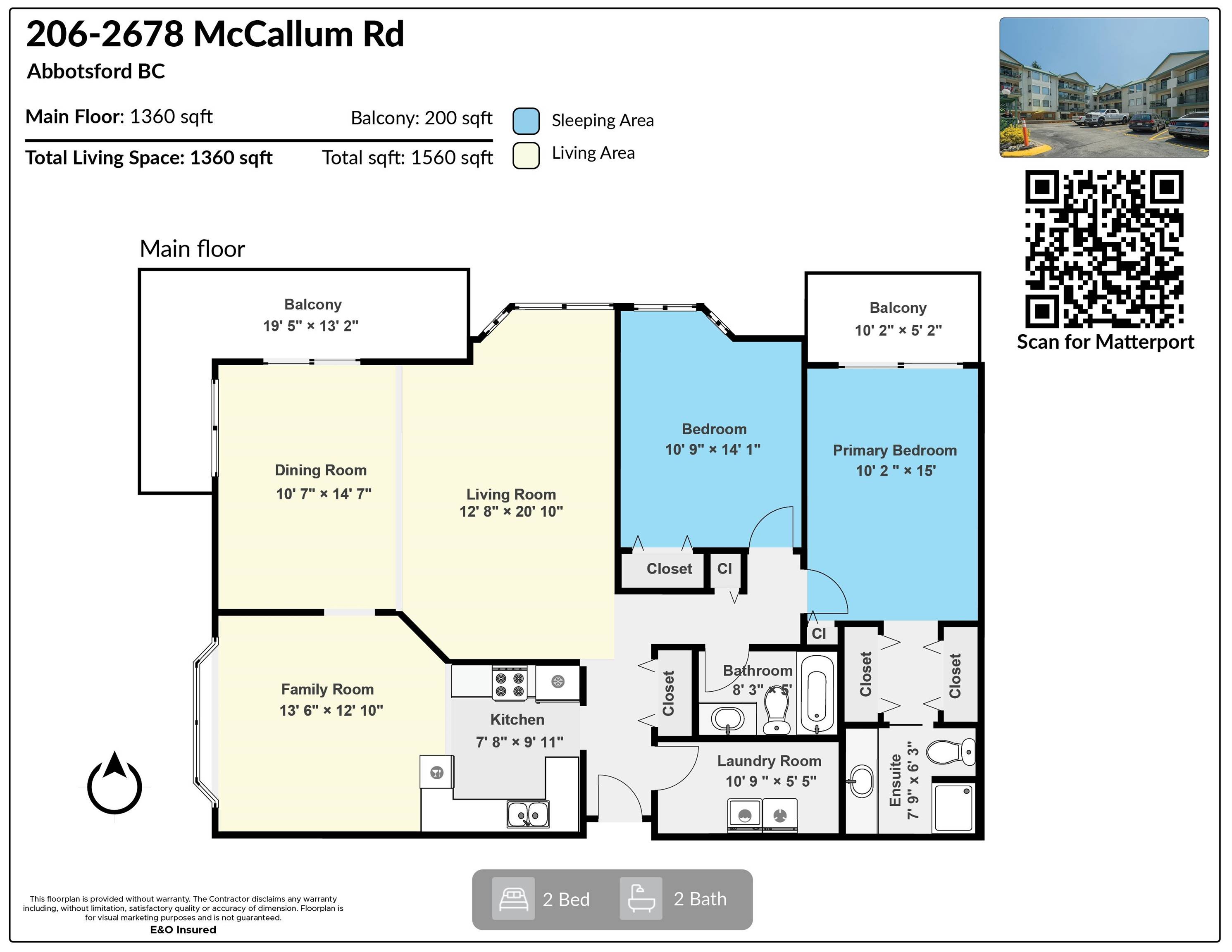 Abbotsford, BC V2S 3R3,2678 MCCALLUM RD #206