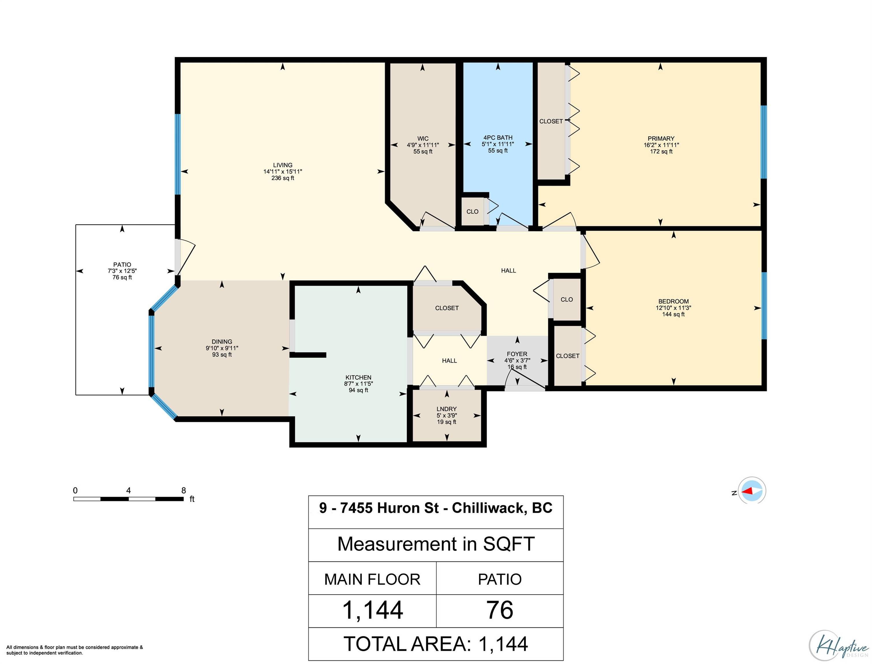 Sardis, BC V2R 2R9,7455 HURON ST #9