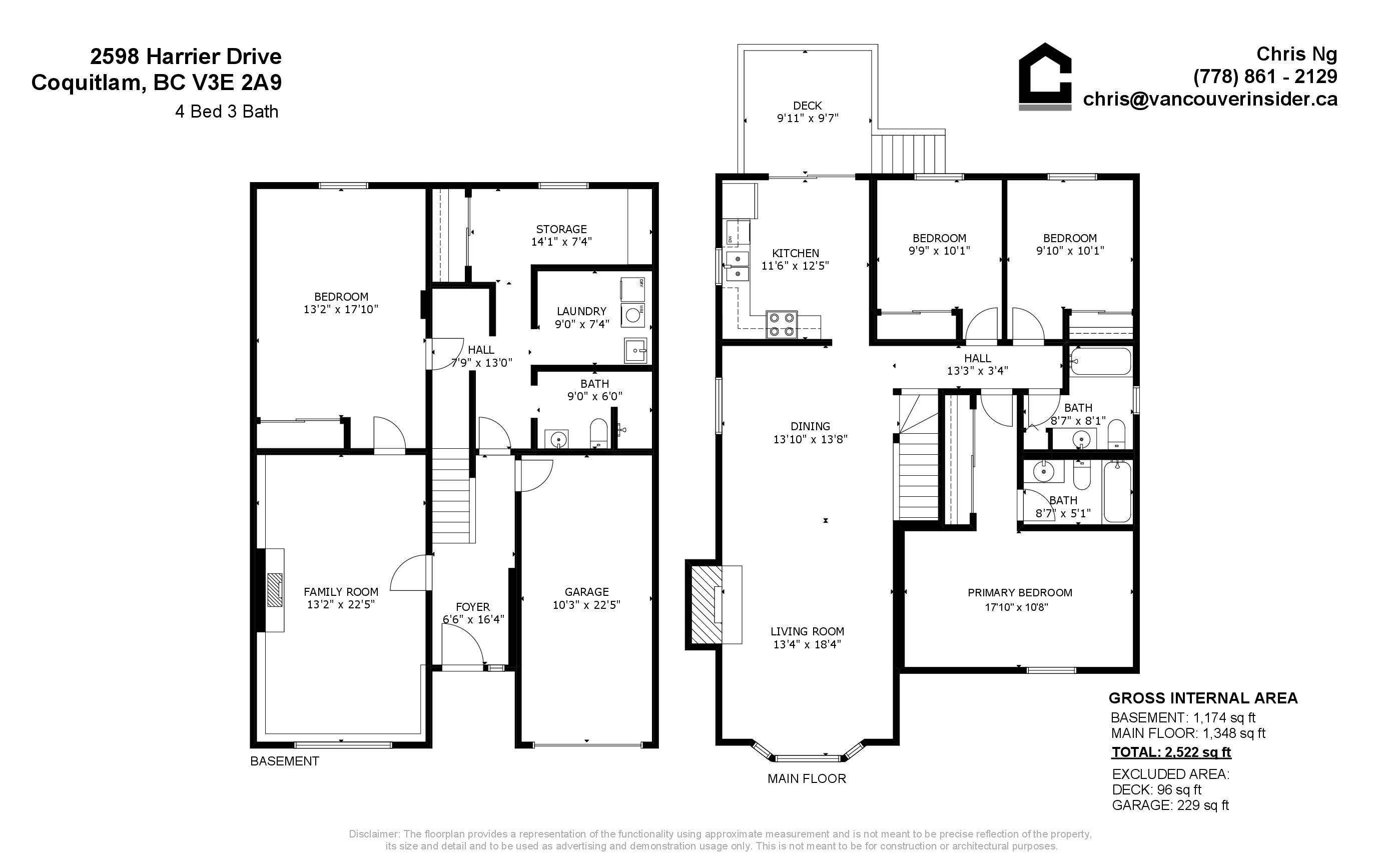 Coquitlam, BC V3E 2A9,2598 HARRIER DR