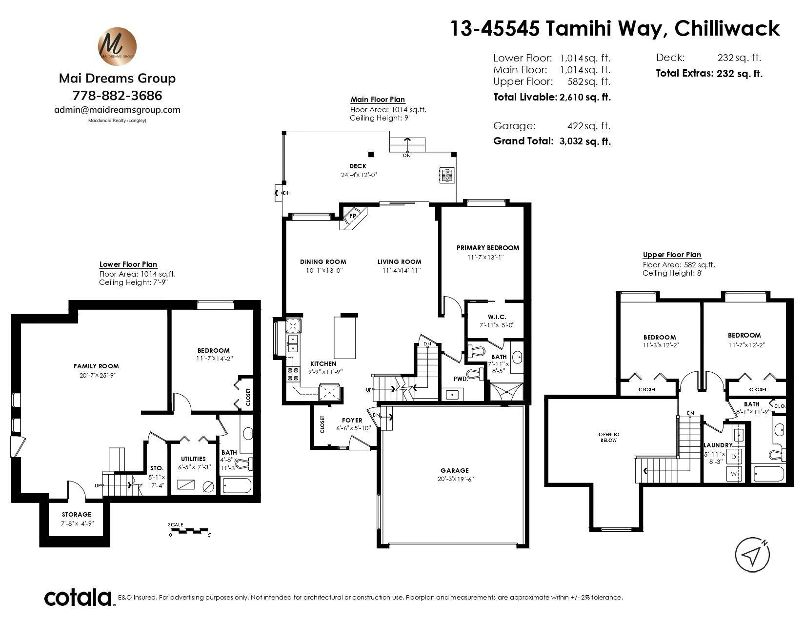 Sardis, BC V2R 0G2,45545 TAMIHI WAY #13