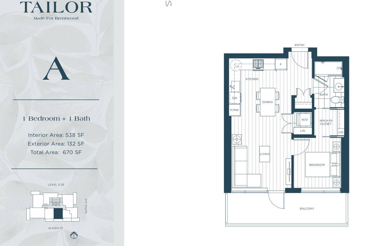 Burnaby, BC V5C 5L2,2425 ALPHA AVE #804