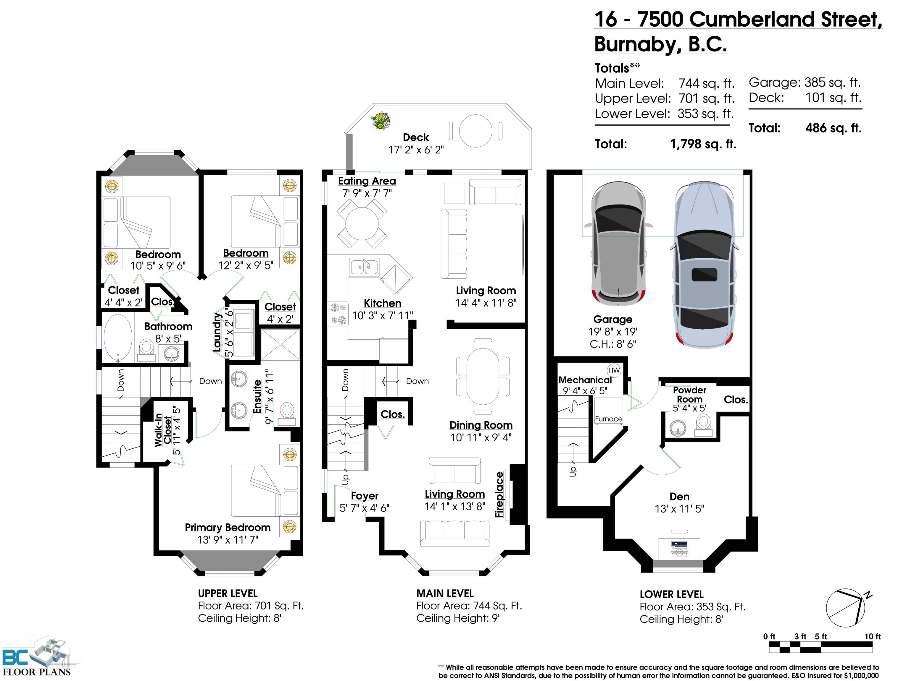 Burnaby, BC V3N 4Z9,7500 CUMBERLAND ST #16